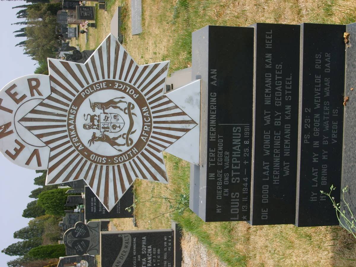 VENTER Louis Stephanus 1944-1991