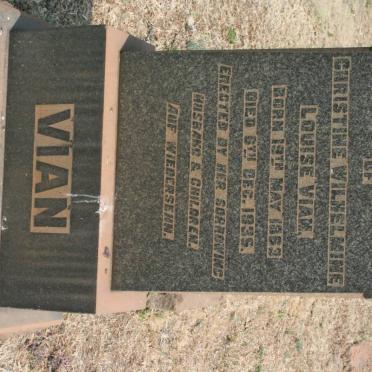 VIAN Christine Wilhelmine Louise 1862-1936