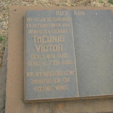 VICTOR Theunis Gertse 1918-1956