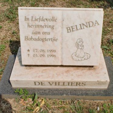 VILLIERS Belinda, de 1998-1998