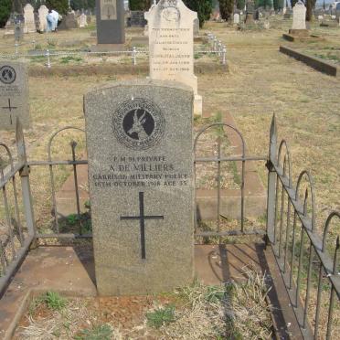 VILLIERS A., de -1918