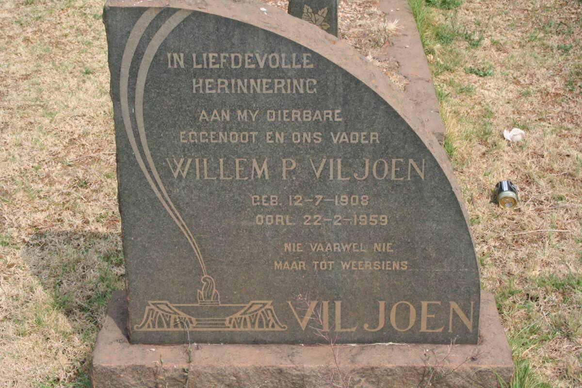 VILJOEN Willem P. 1908-1959