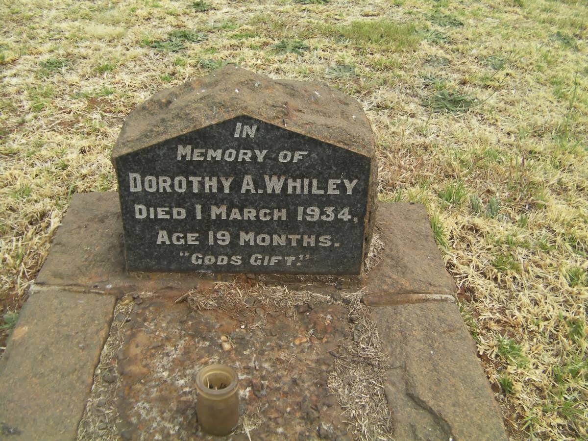 WHILEY Dorothy A. -1934