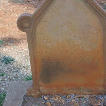 WYK Didrek Johannes, van 1880-1928