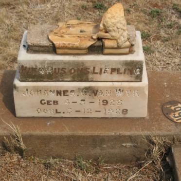 WYK Johannes G., van 1928-1928