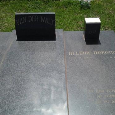 WALT Helena Dorothea, van der 1940-1989