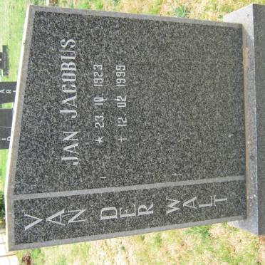 WALT Jan Jacobus, van der 1923-1999