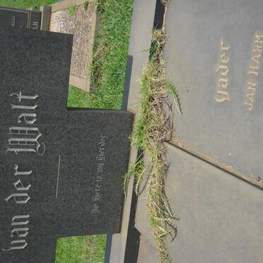 WALT Jan Harm, van der 1911-1976