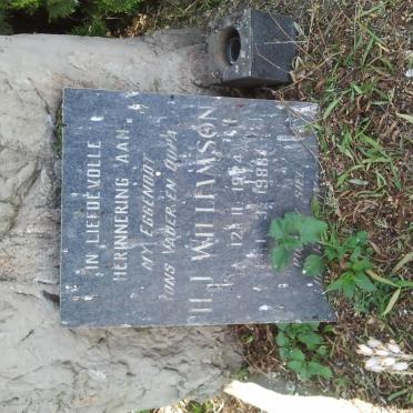 WILLIAMSON H.J. 1924-1988