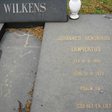 WILKENS Johannes Hendrikus Lambertus 1908-1977