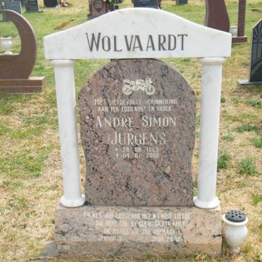 WOLVAARDT Andre Simon Jurgens 1969-2000