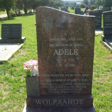 WOLFAARDT Adelé 1978-1989