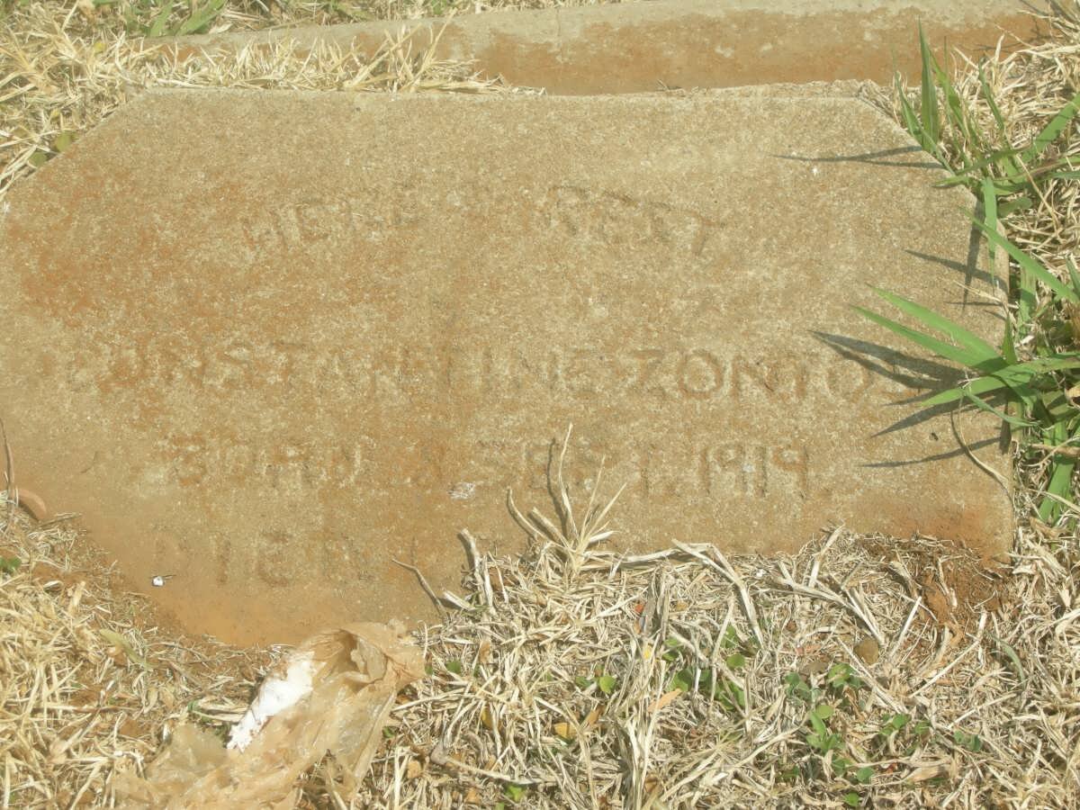 ZONTOS Constantine 1919-