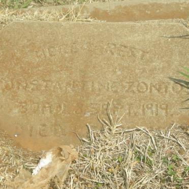 ZONTOS Constantine 1919-