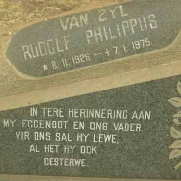 ZYL Rudolf Philippus, van 1926-1975