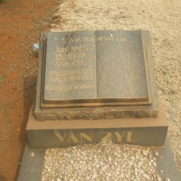 ZYL Johannes Hendrik, van 1921-1960