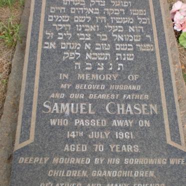 CHASEN Samuel -1961