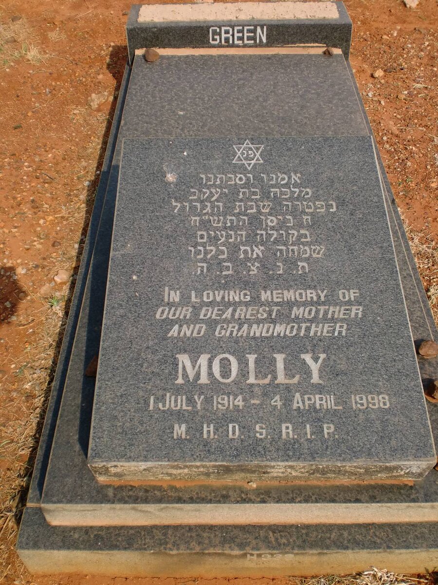 GREEN Molly 1914-1998