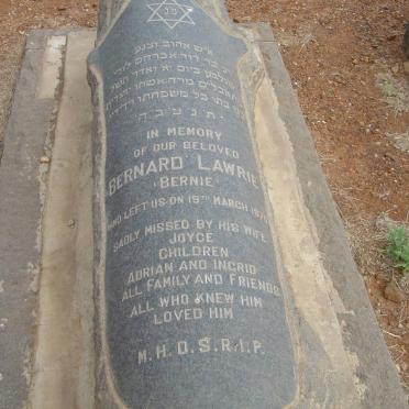 LAWRIE Bernard -1970