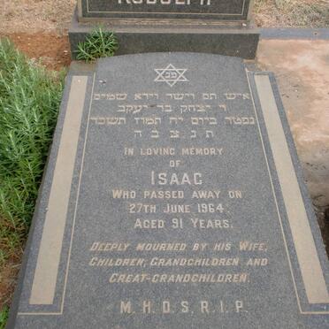 RUDOLPH Isaac -1964