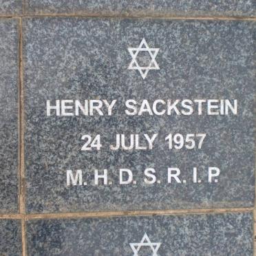 SACKSTEIN Henry -1957