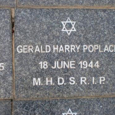 POPLACK Gerald Harry -1944