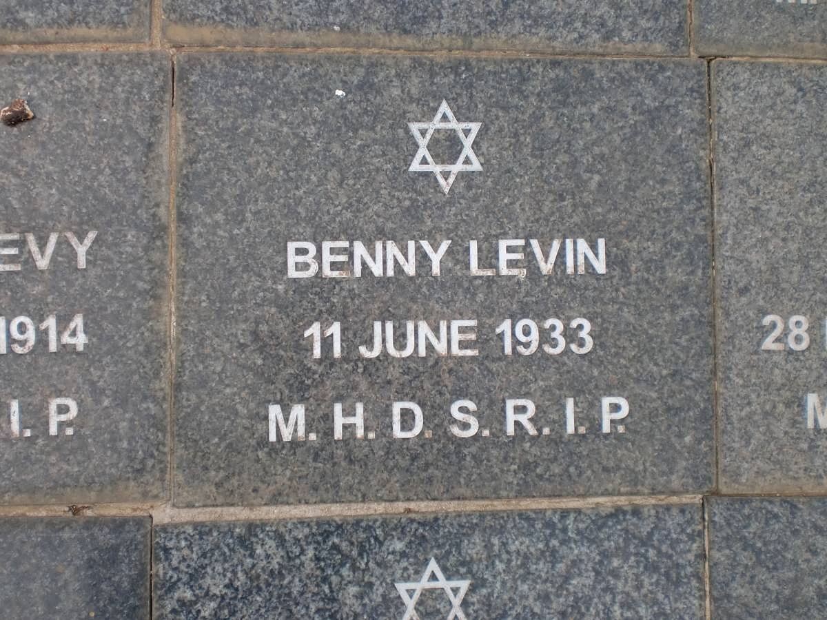 LEVIN Benny -1933