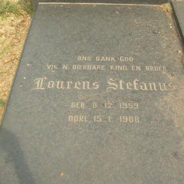 ? Lourens Stefanus 1959-1988