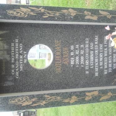 ? Motlhoioane Annah 1924-2009