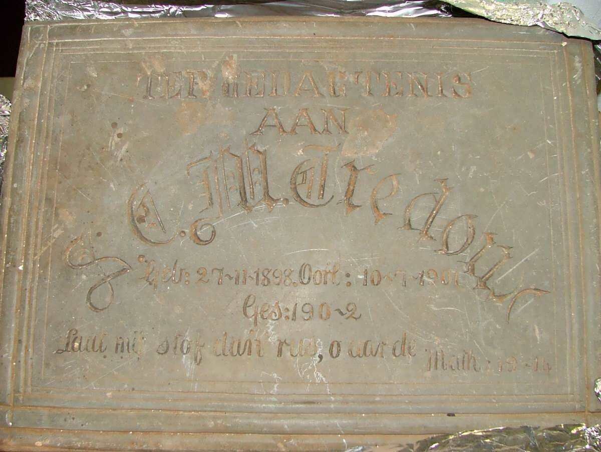 TREDOUX S.C.M. 1898-1901