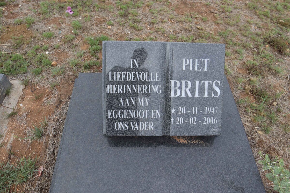 BRITS Piet 1947-2006