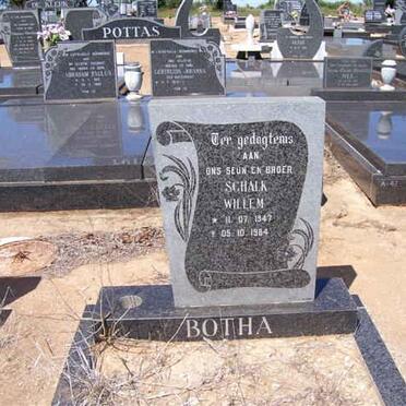 BOTHA Schalk Willem 1947-1984