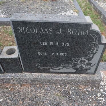 BOTHA Nicolaas J. 1879-1970 & Anna E.J. FOURIE 1878-1967 _1
