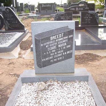 BREEDT Elsabe Maria 1910-1980