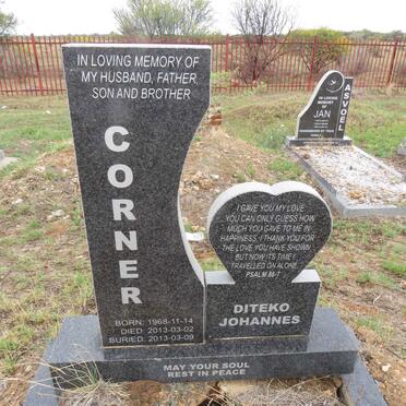 CORNER Diteko Johannes 1968-2013