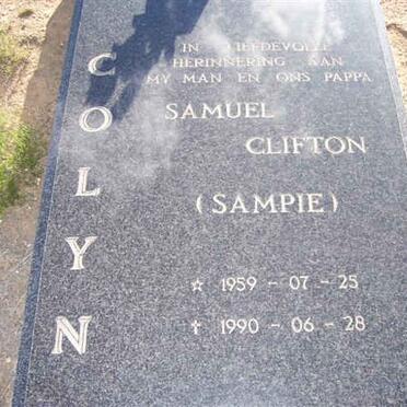 COLYN Samuel Clifton 1959-1990