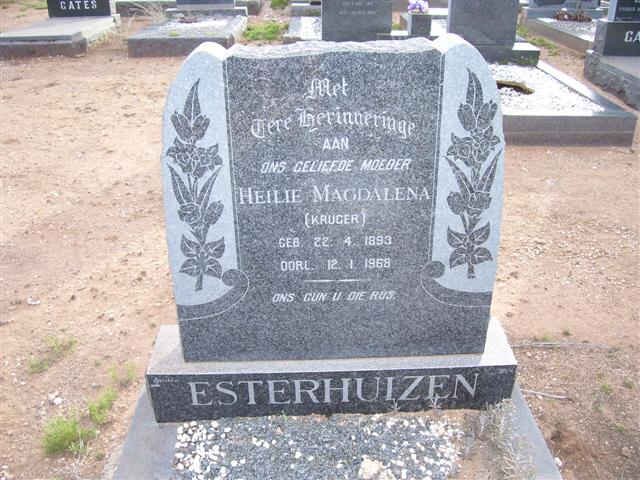ESTERHUIZEN Heilie Magdalena nee KRUGER 1893-1968