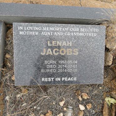 JACOBS Lenah 1957-2014