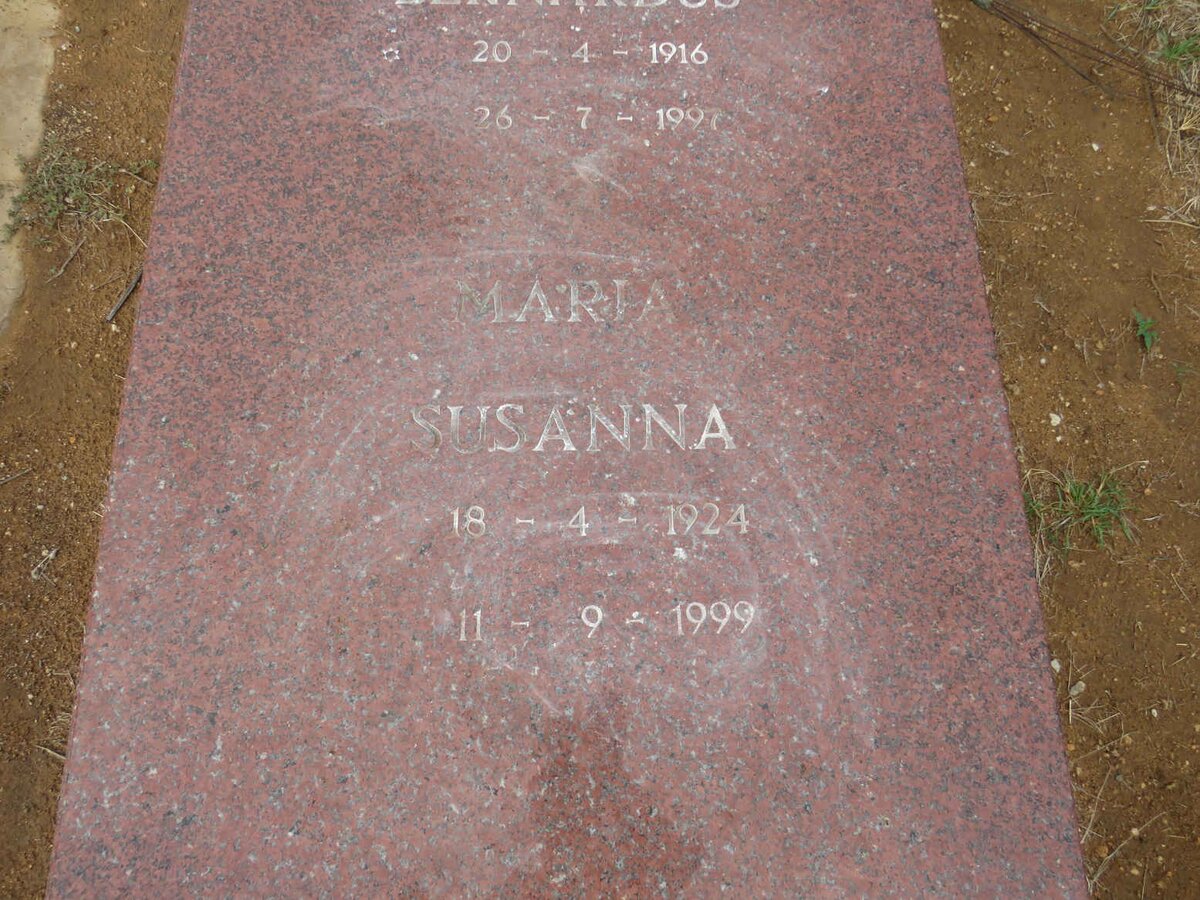 JANSEN Zirk Bernardus 1916-1997 & Maria Susanna 1924-1999_2