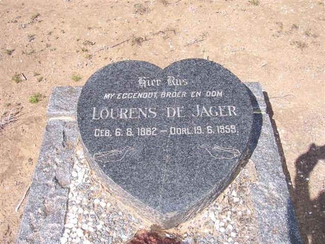 JAGER Lourens, de 1882-1959