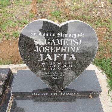 JAFTA Segametsi Josephine 1941-2003