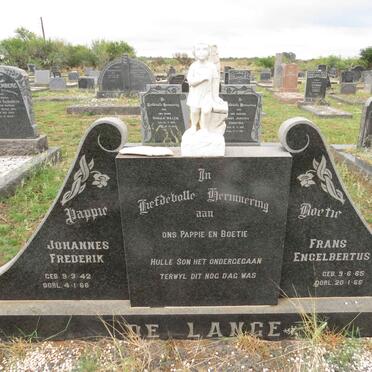 LANGE Johannes Frederik, de 1942-1966 :: DE LANGE Frans Engelbertus 1965-1966