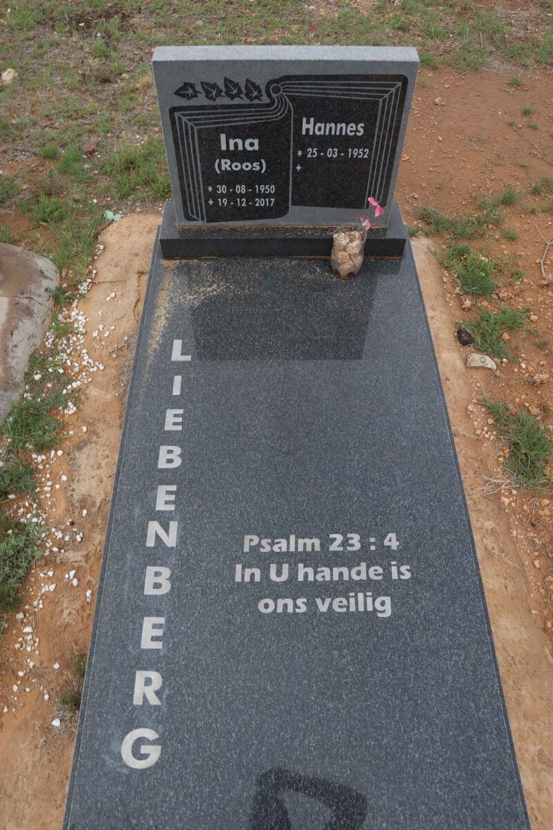LIEBENBERG Hannes 1952- & Ina ROOS 1950-2017