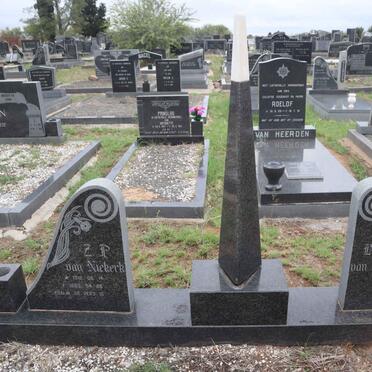 NIEKERK D.P., van 1910-1988 & Z.P. 1918-1983