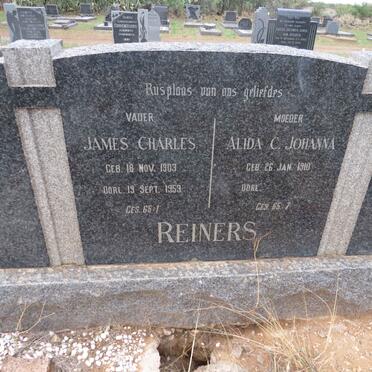 REINERS James Charles 1903-1953 & Alida C. Johanna 1910- 