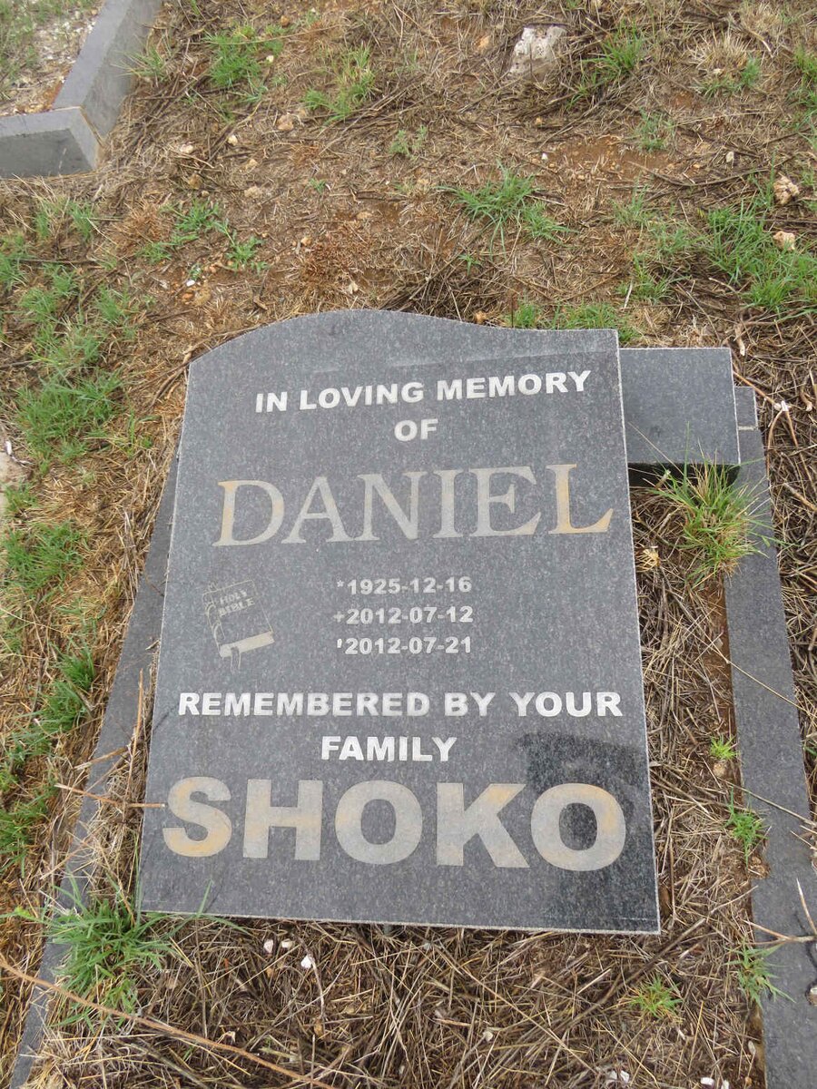 SHOKO Daniel 1925-2012