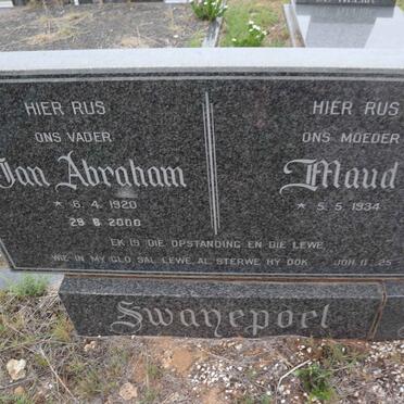 SWANEPOEL Jan Abraham 1920-2000 & Maud 1934- :: SWANEPOEL Fredrick H.G. 1955-1994 _3