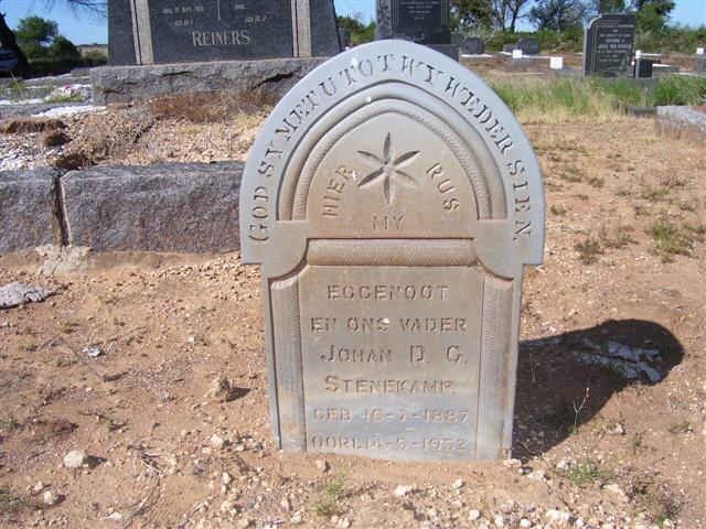 STENEKAMP Johan D.G. 1887-1952