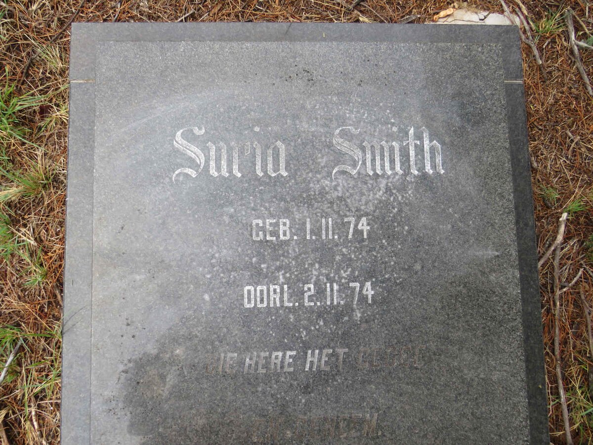 SMITH Suria 1974-1974
