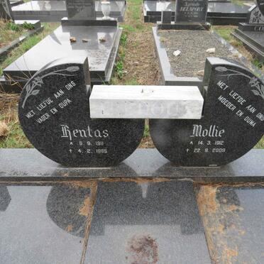 TREDOUX Hentas 1911-1985 & Mollie 1912-2009